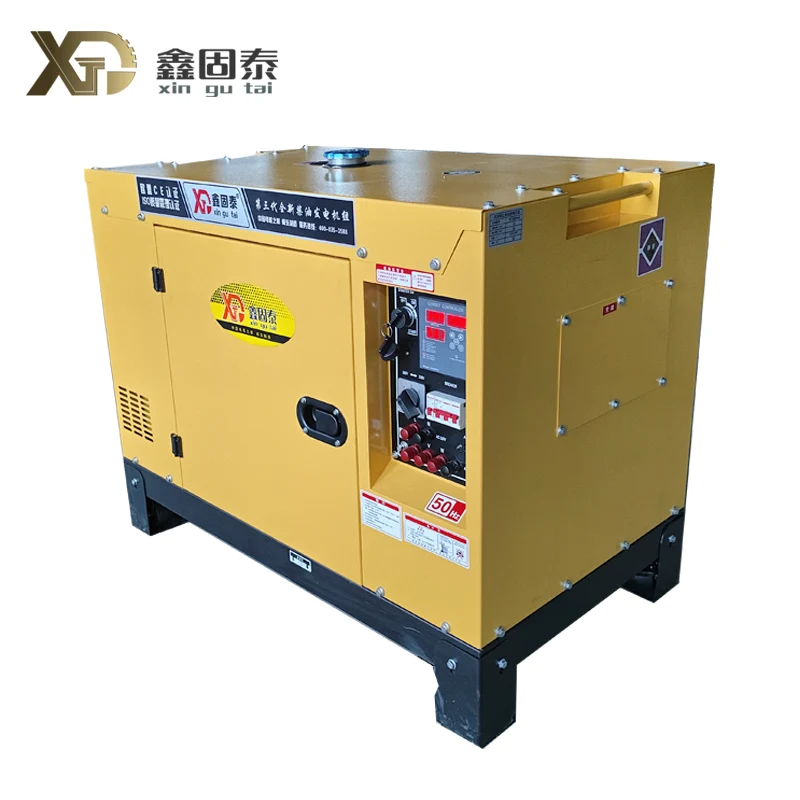 Double-cilinder dieselgeneratorset